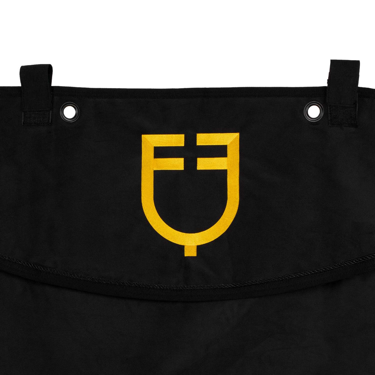 Equestro Short stable curtain with embroidered logo