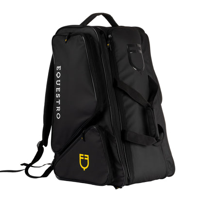 Equestro Boot bag in technical fabric with intelligent design