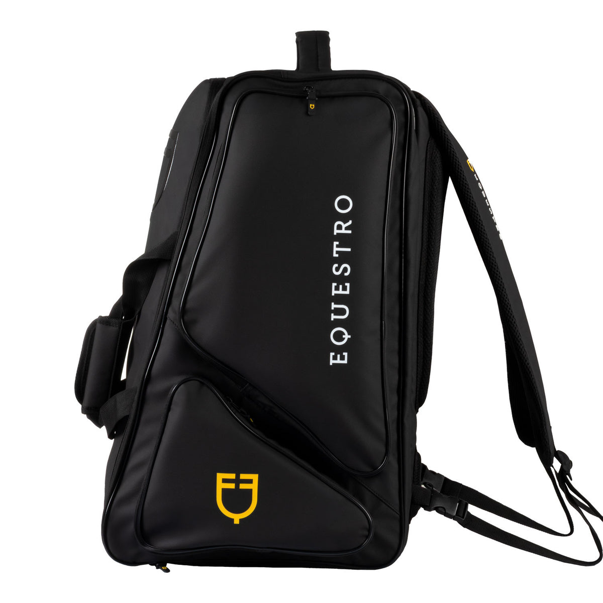Equestro Boot bag in technical fabric with intelligent design