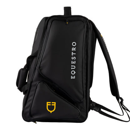 Equestro Boot bag in technical fabric with intelligent design
