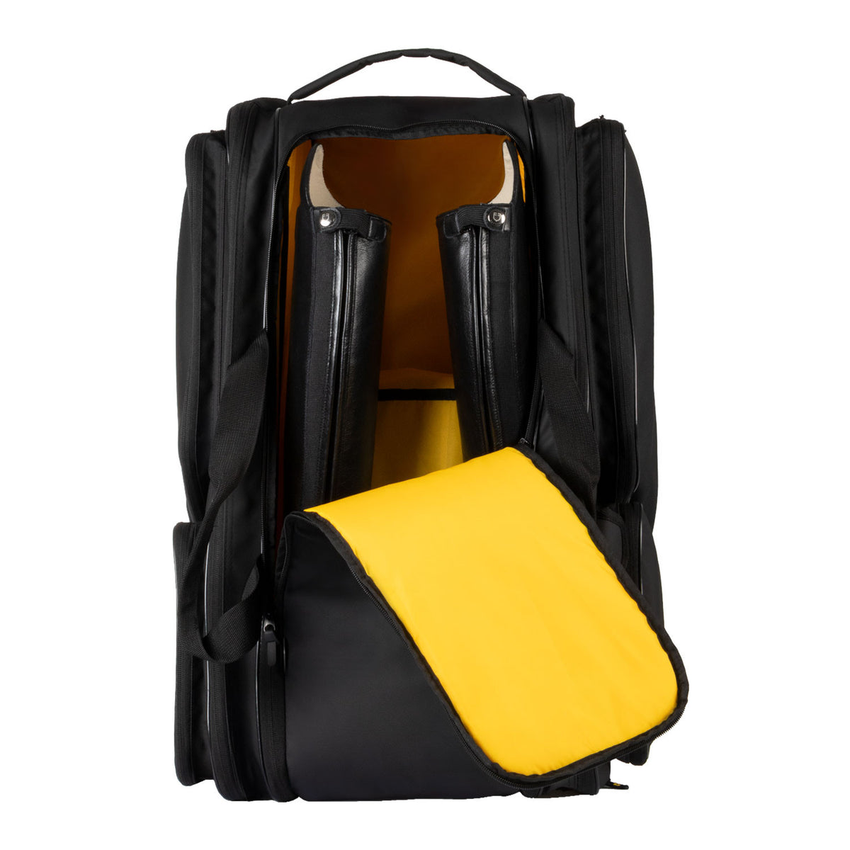 Equestro Boot bag in technical fabric with intelligent design