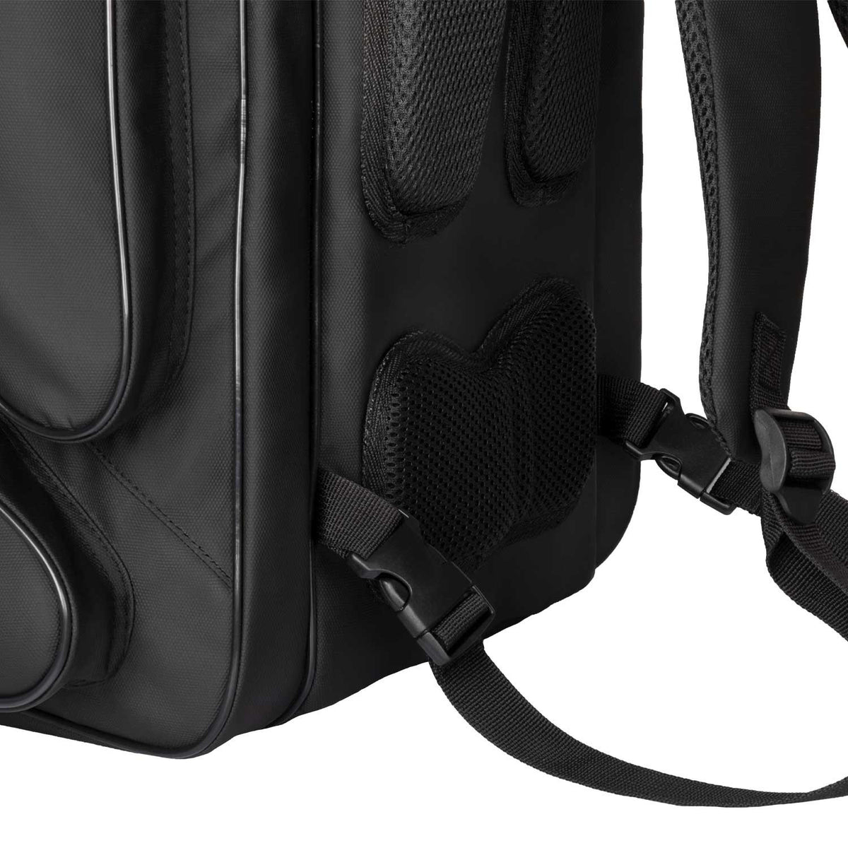 Equestro Boot bag in technical fabric with intelligent design