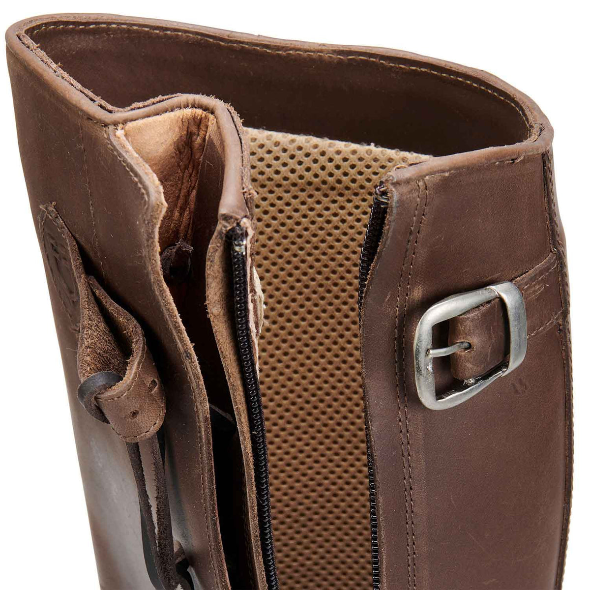 Equestro Unisex boots with breathable inner lining