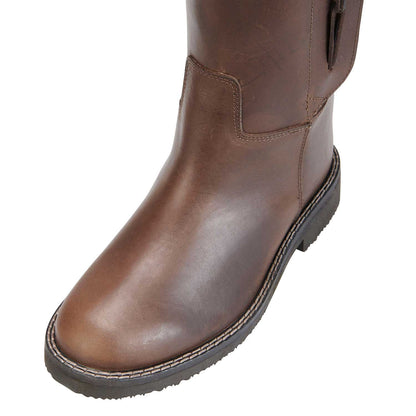 Equestro Unisex boots with breathable inner lining