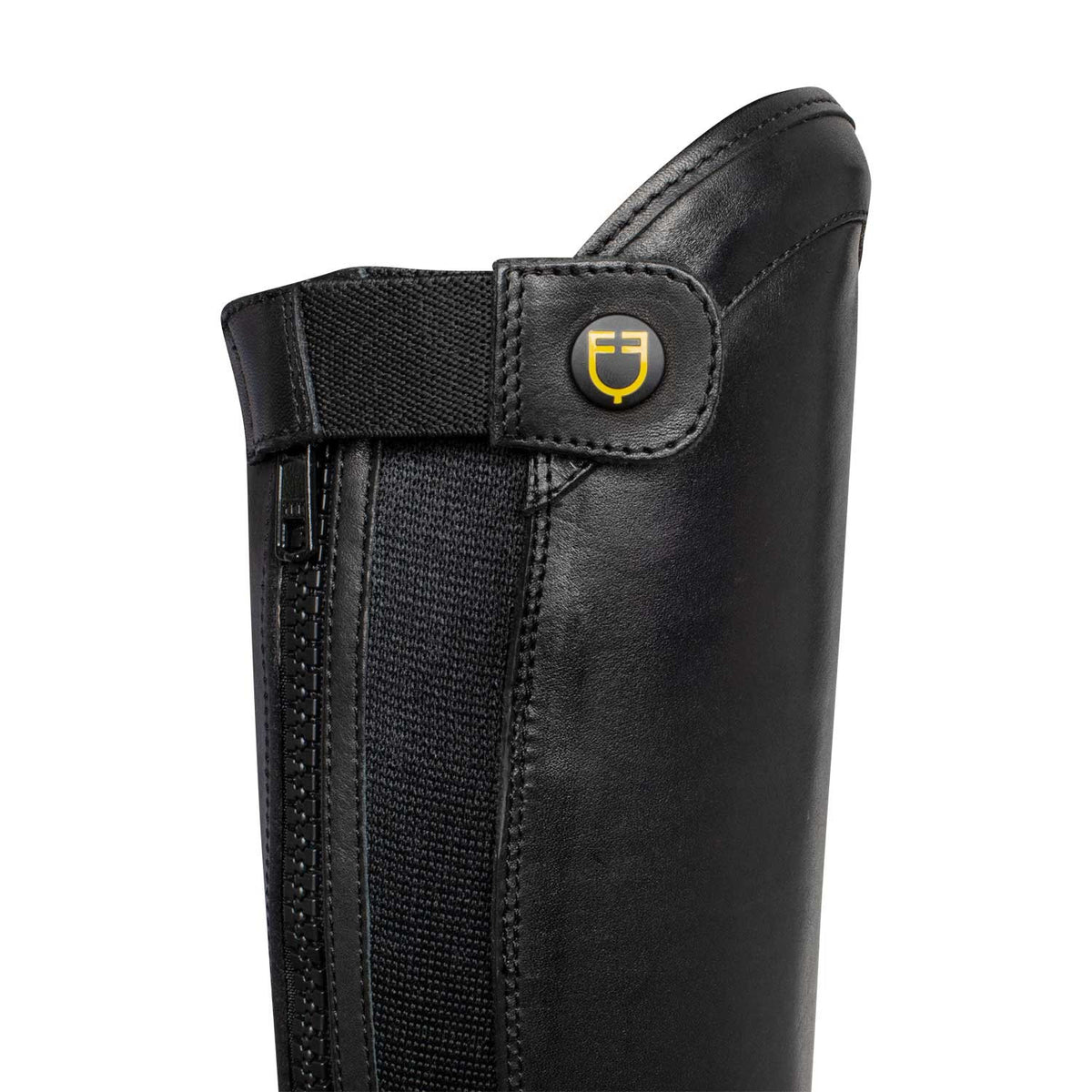 Equestro Unisex chaps with back zip and elastic band