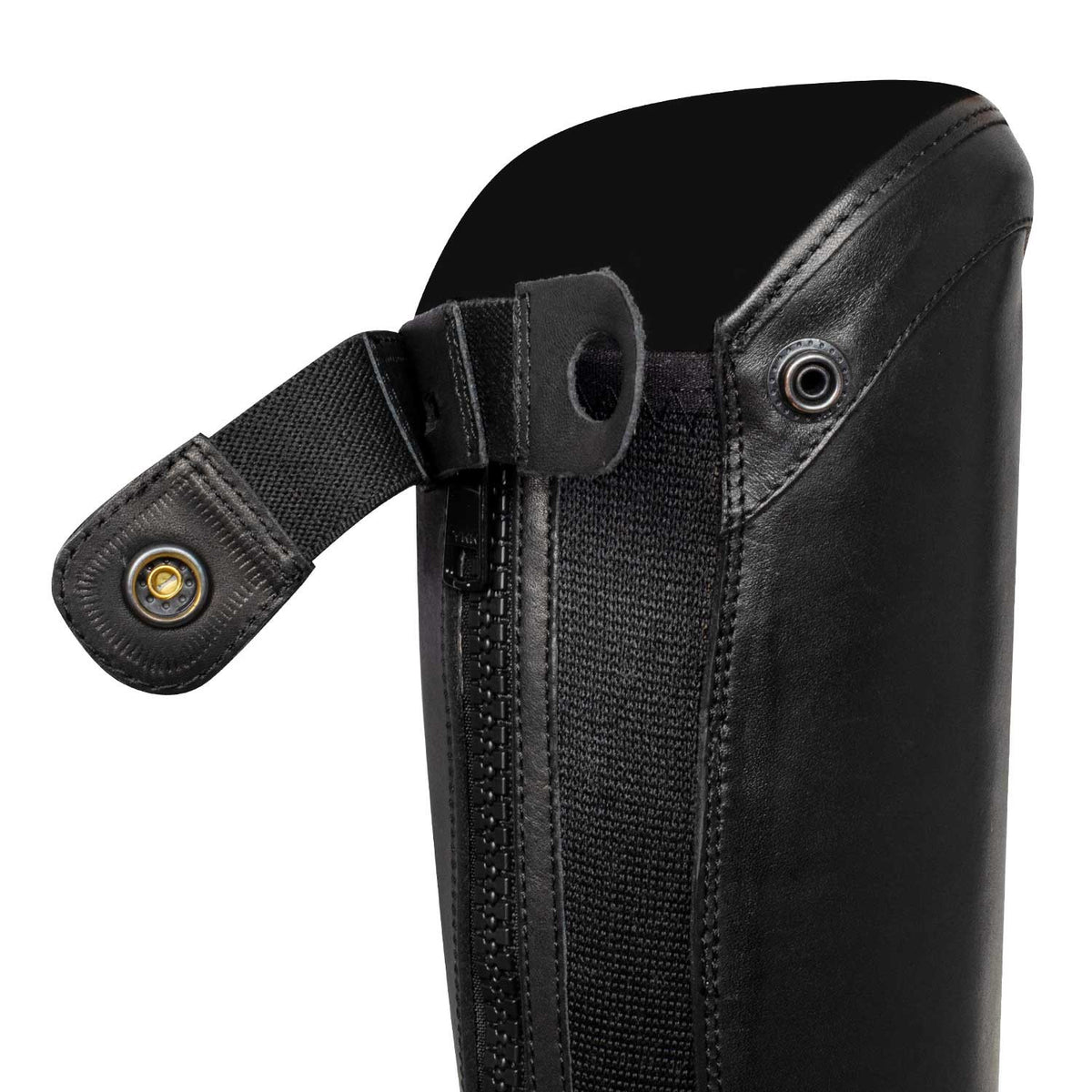 Equestro Unisex chaps with back zip and elastic band