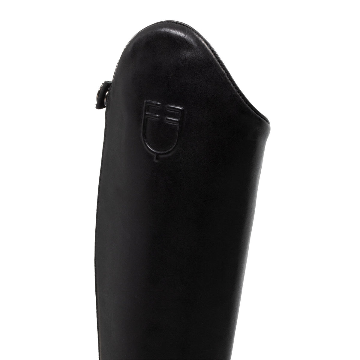 Equestro Neptune unisex leather boots with rear zipper