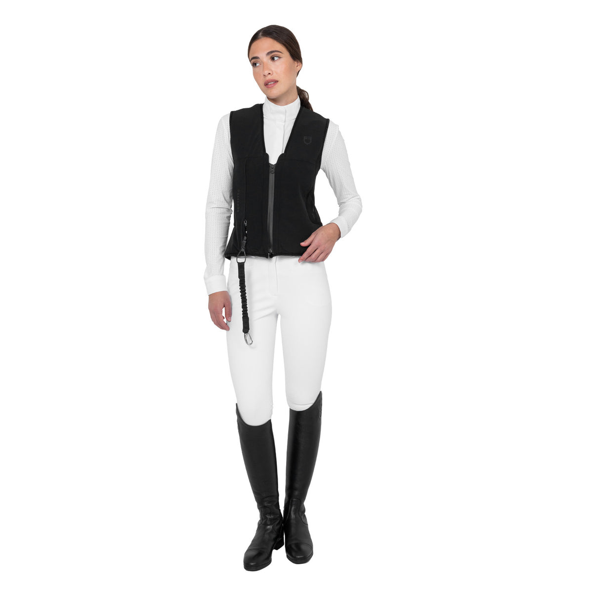 Equestro Airbag vest with level 2 back protection