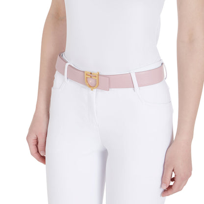 Equestro Double face smooth leather belt