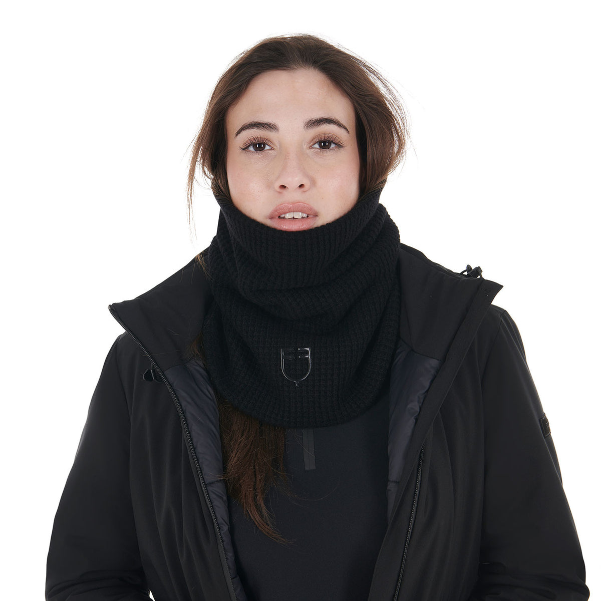 Equestro Unisex wool neck gaiter