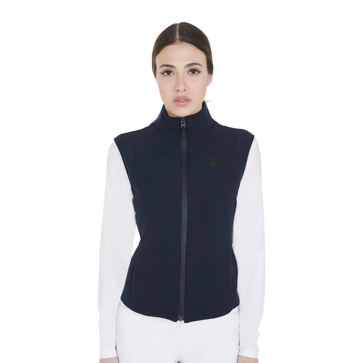 Equestro Women's vest in breathable technical fabric