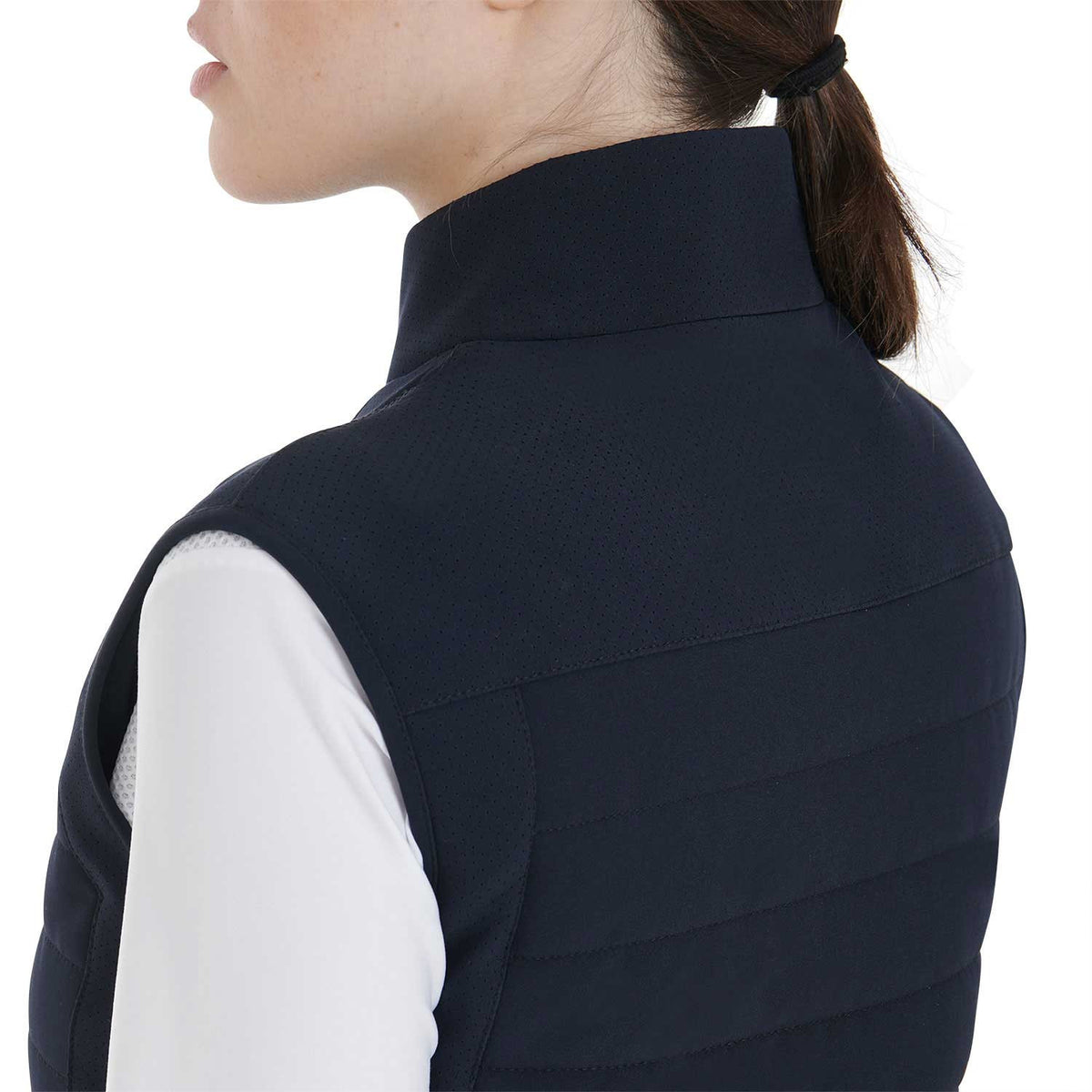 Equestro Women's vest in breathable technical fabric