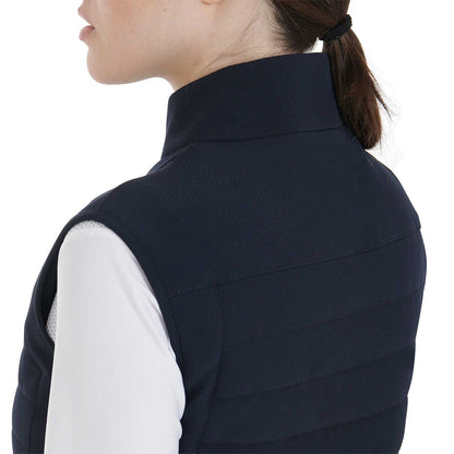 Equestro Women's vest in breathable technical fabric