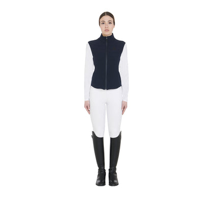 Equestro Women's vest in breathable technical fabric
