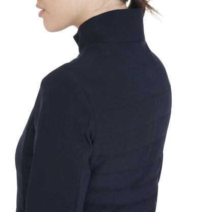 Equestro Women's jacket in technical and perforated fabric