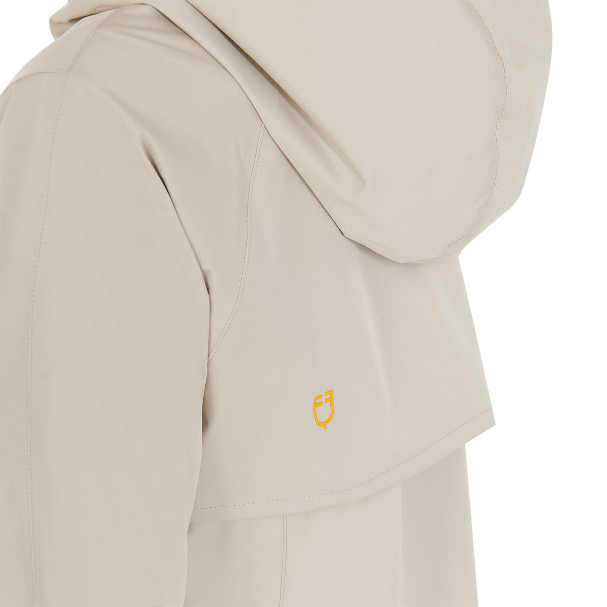 Equestro Women's three-layer technical raincoat