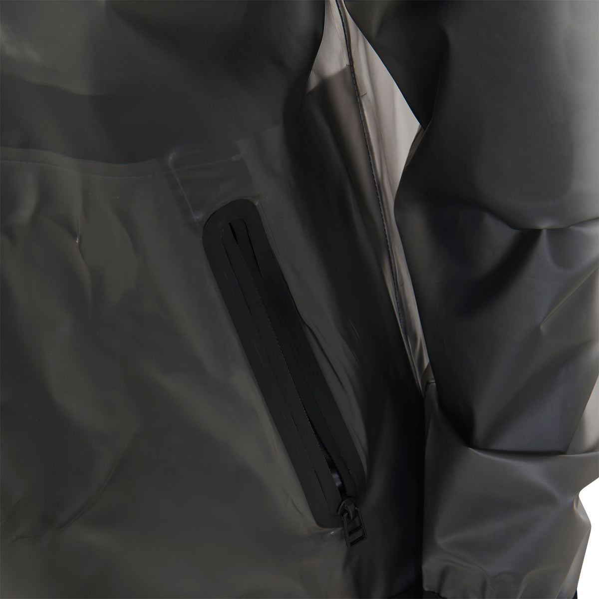 Equestro Women's transparent technical raincoat