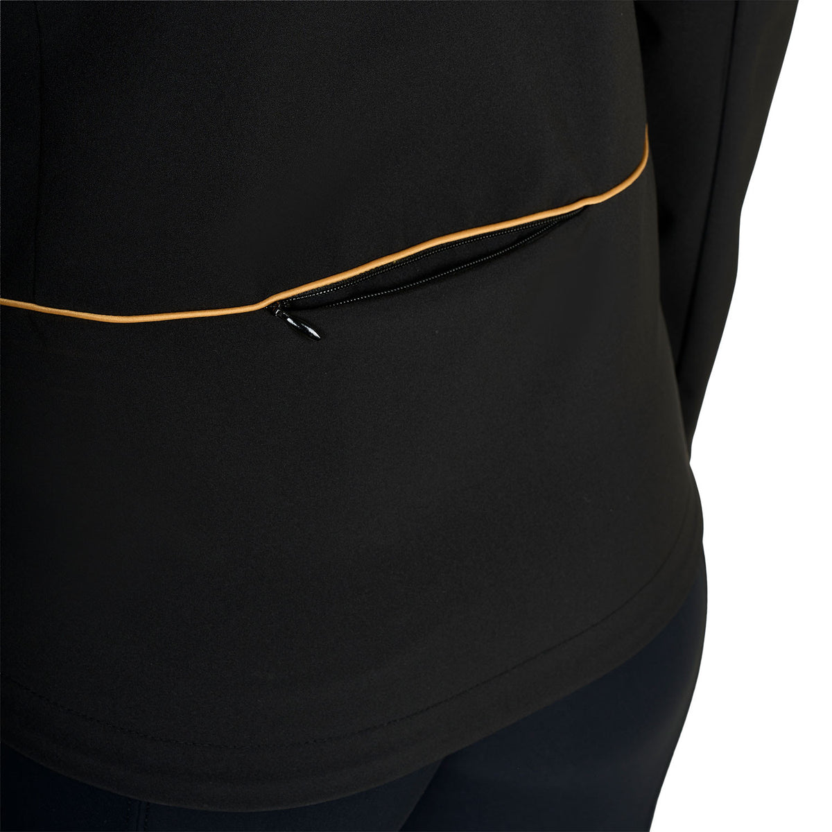 Equestro Women's slim fit softshell jacket with windproof zip