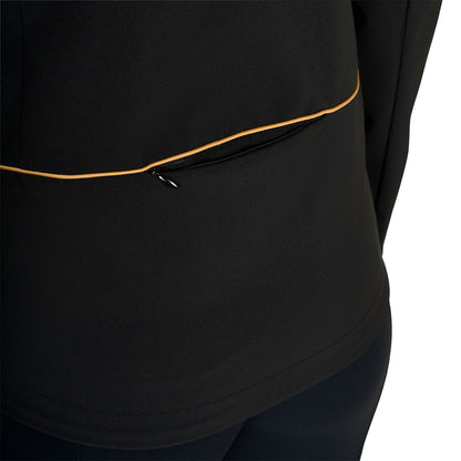 Equestro Women's slim fit softshell jacket with windproof zip