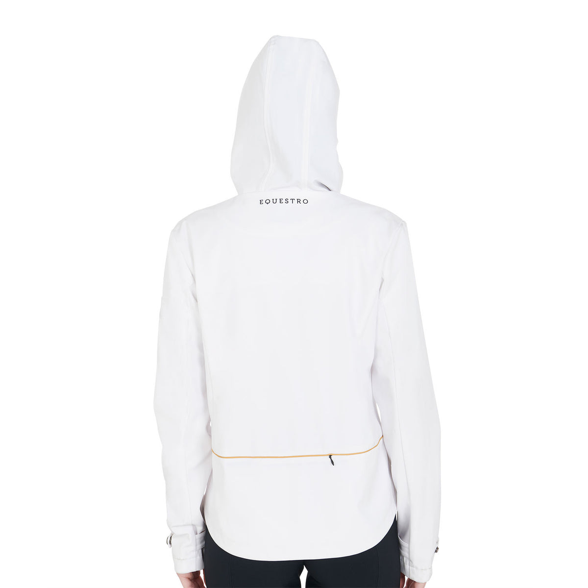 Equestro Women's slim fit softshell jacket with windproof zip