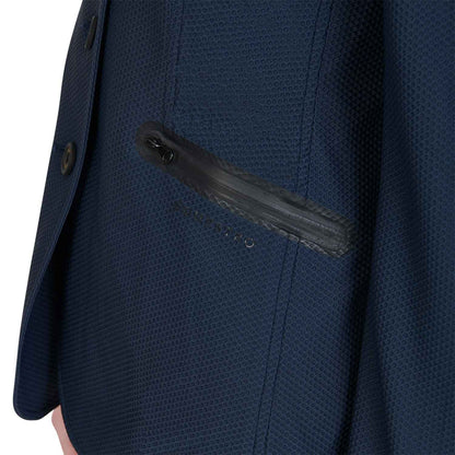 Equestro Women's competition jacket four buttons perforated fabric