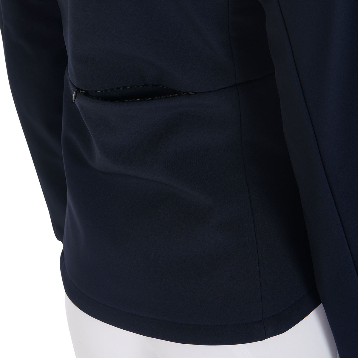 Equestro Women's slim fit softshell jacket with concealed pockets