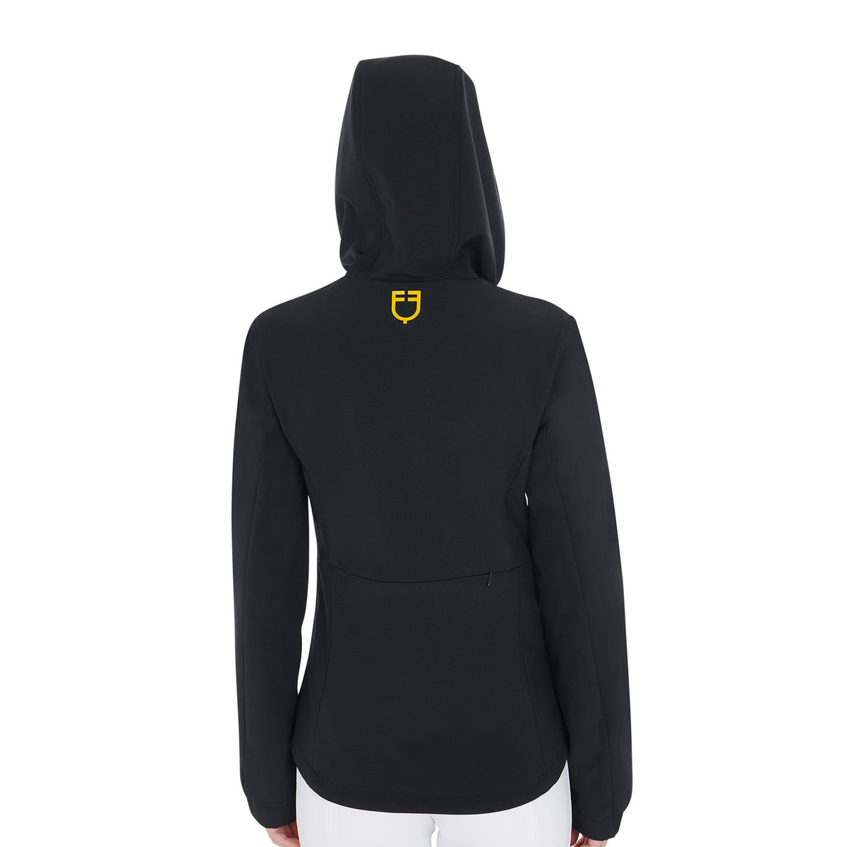 Equestro Women's slim fit softshell jacket with concealed pockets