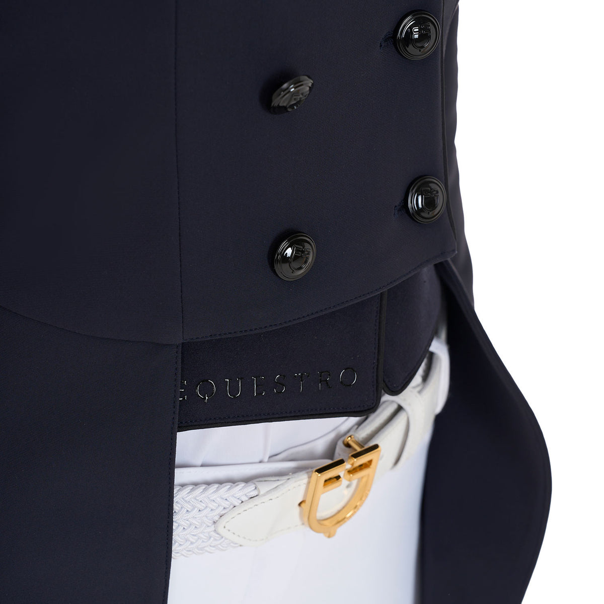 Equestro Women's competition dressage tailcoat in technical fabric