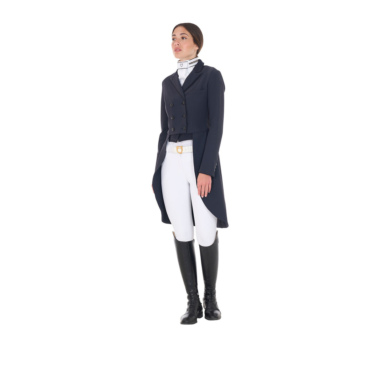 Equestro Women's competition dressage tailcoat in technical fabric