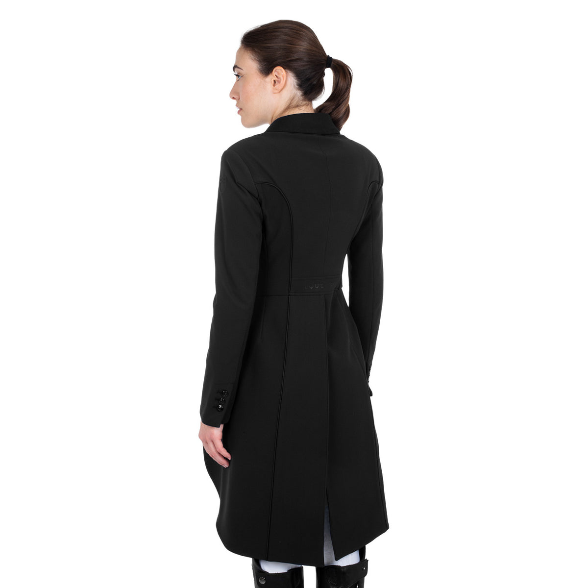 Equestro Women's competition dressage tailcoat in technical fabric