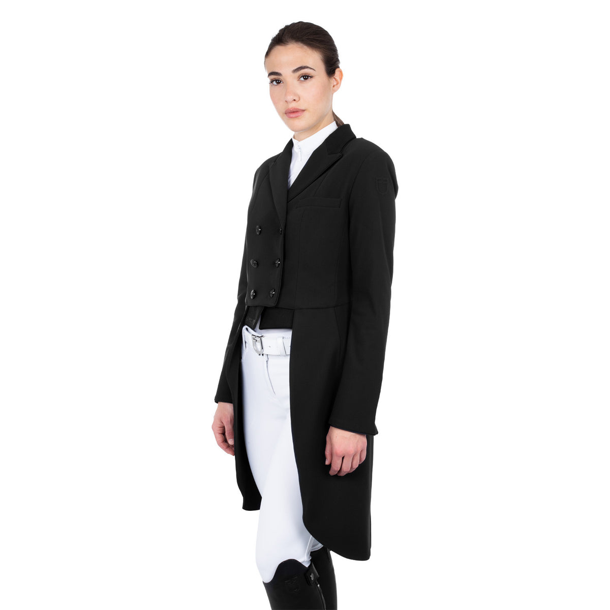 Equestro Women's competition dressage tailcoat in technical fabric