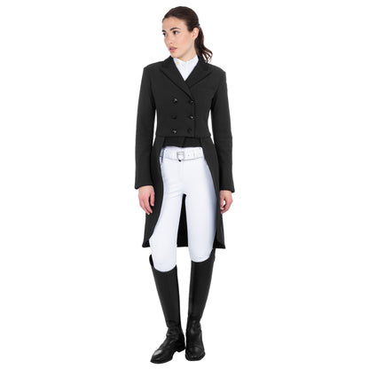 Equestro Women's competition dressage tailcoat in technical fabric