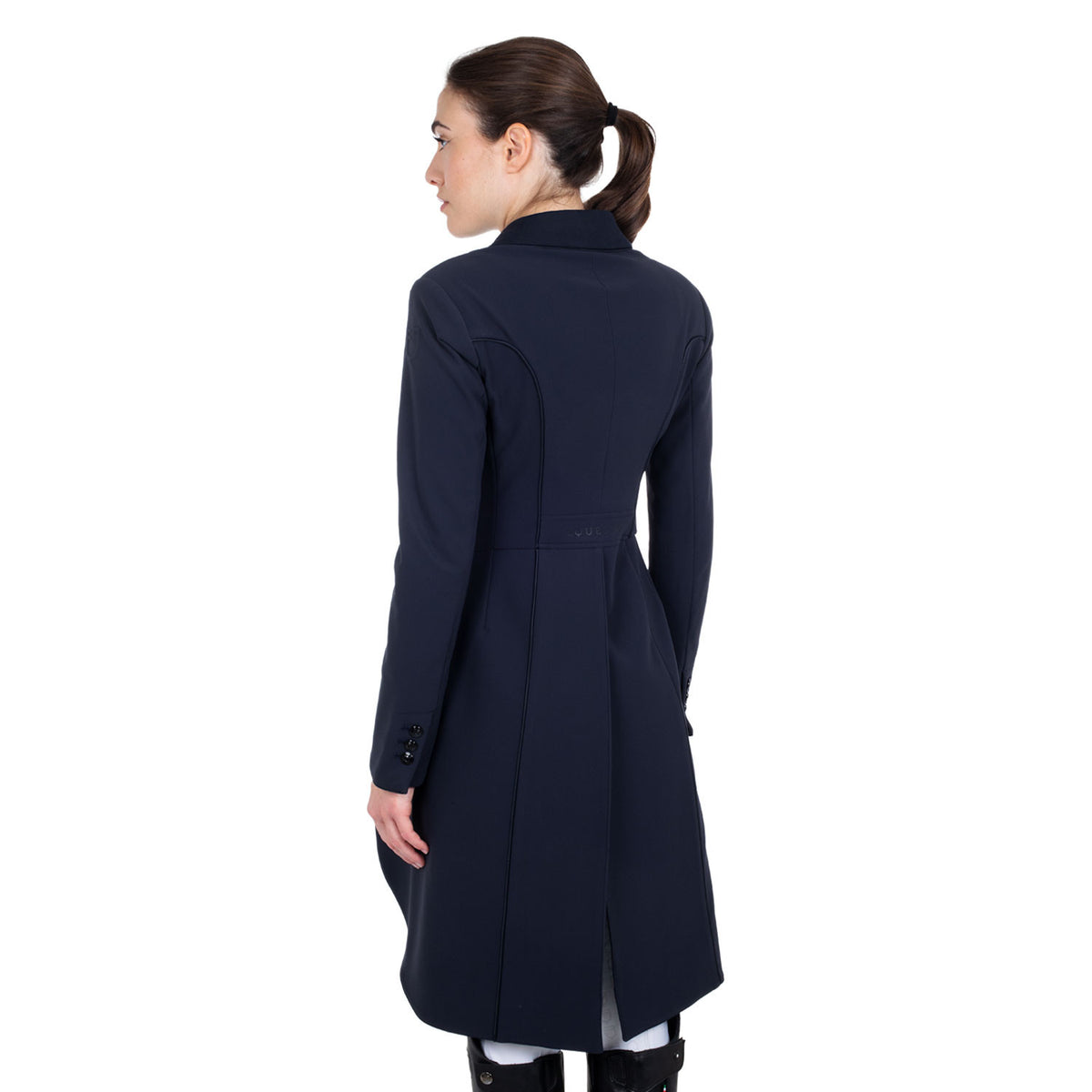 Equestro Women's competition dressage tailcoat in technical fabric