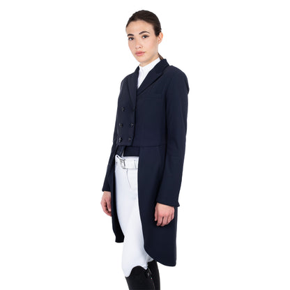 Equestro Women's competition dressage tailcoat in technical fabric