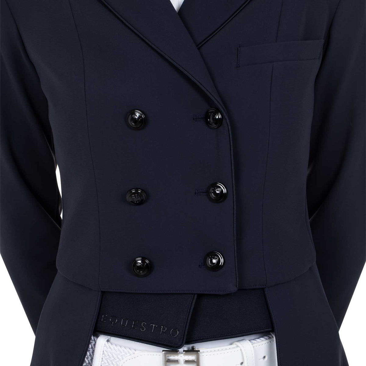 Equestro Women's competition dressage tailcoat in technical fabric