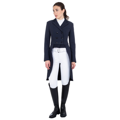 Equestro Women's competition dressage tailcoat in technical fabric