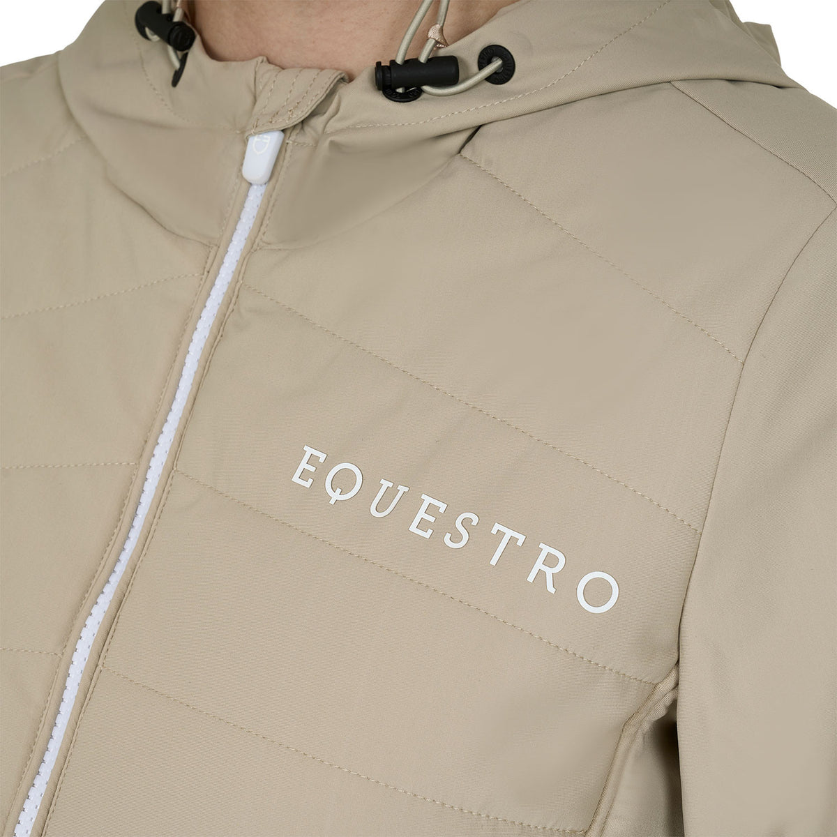 Equestro Women's down jacket in technical blend