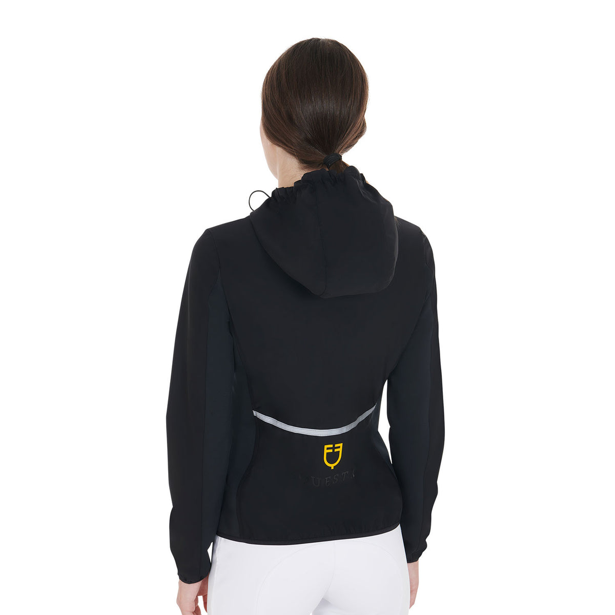 Equestro Women's down jacket in technical blend