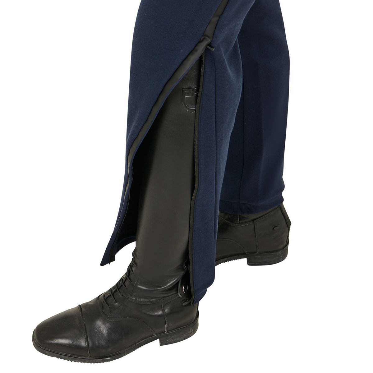 Equestro Women's tear-away pants full side zipper