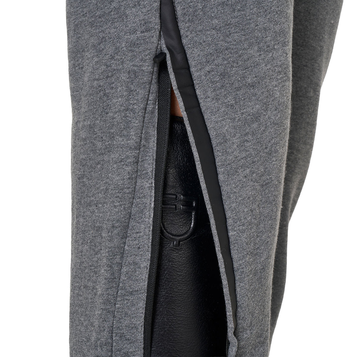 Equestro Women's tear-away pants full side zipper