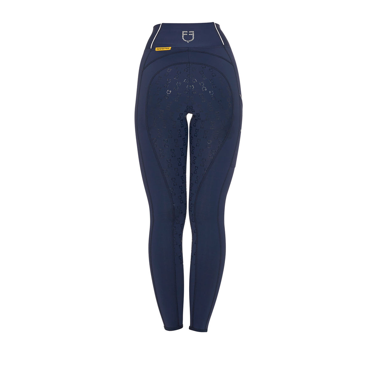 Equestro Women's slim fit leggings rhinestones