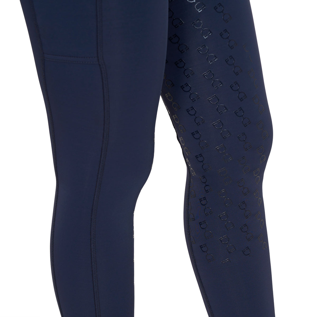 Equestro Women's slim fit leggings rhinestones