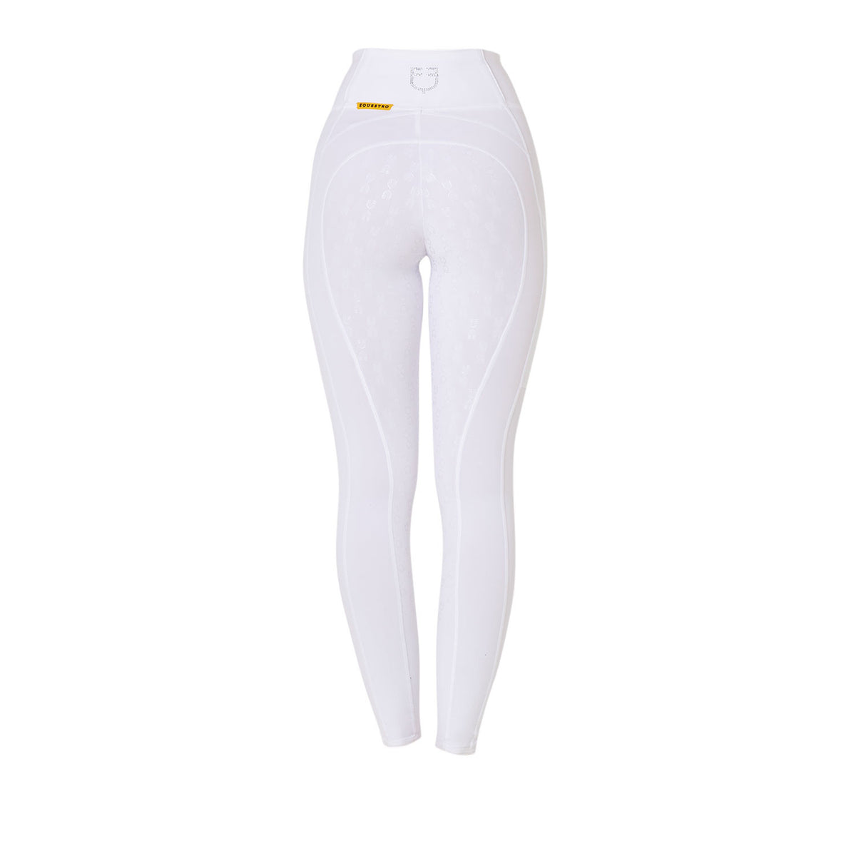Equestro Women's slim fit leggings rhinestones