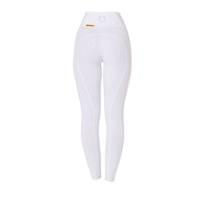 Equestro Women's slim fit leggings rhinestones