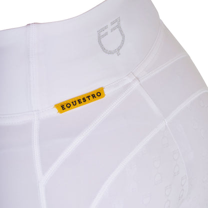 Equestro Women's slim fit leggings rhinestones
