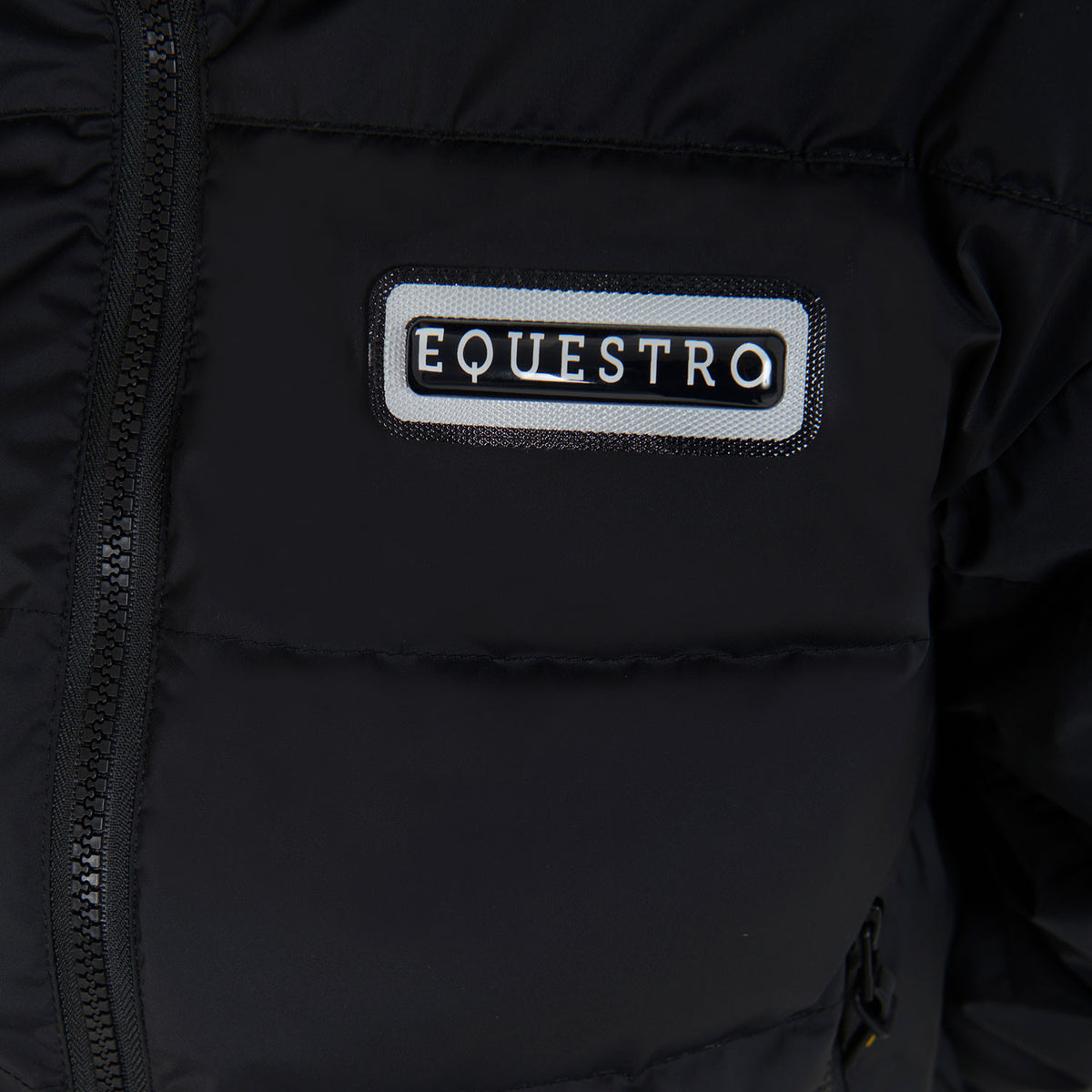 Equestro Women's cropped down jacket stretch fabric