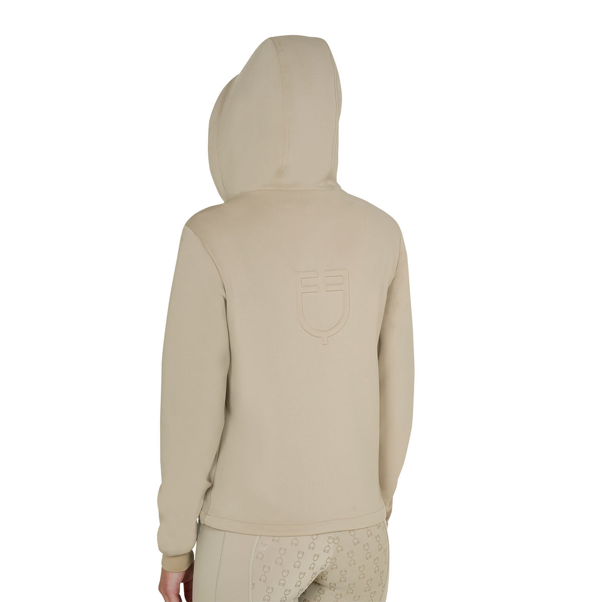 Equestro Women's cropped hoodie
