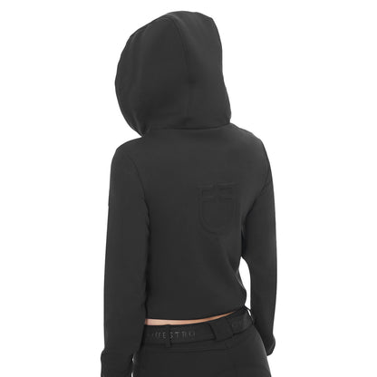 Equestro Women's cropped hoodie