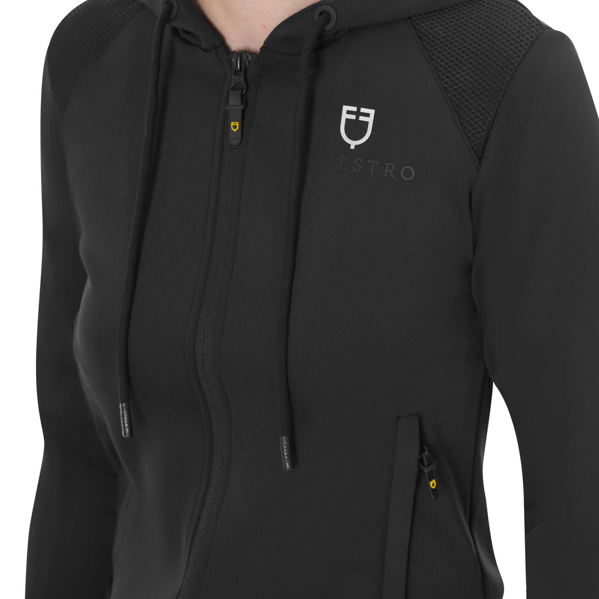 Equestro Women's cropped hoodie
