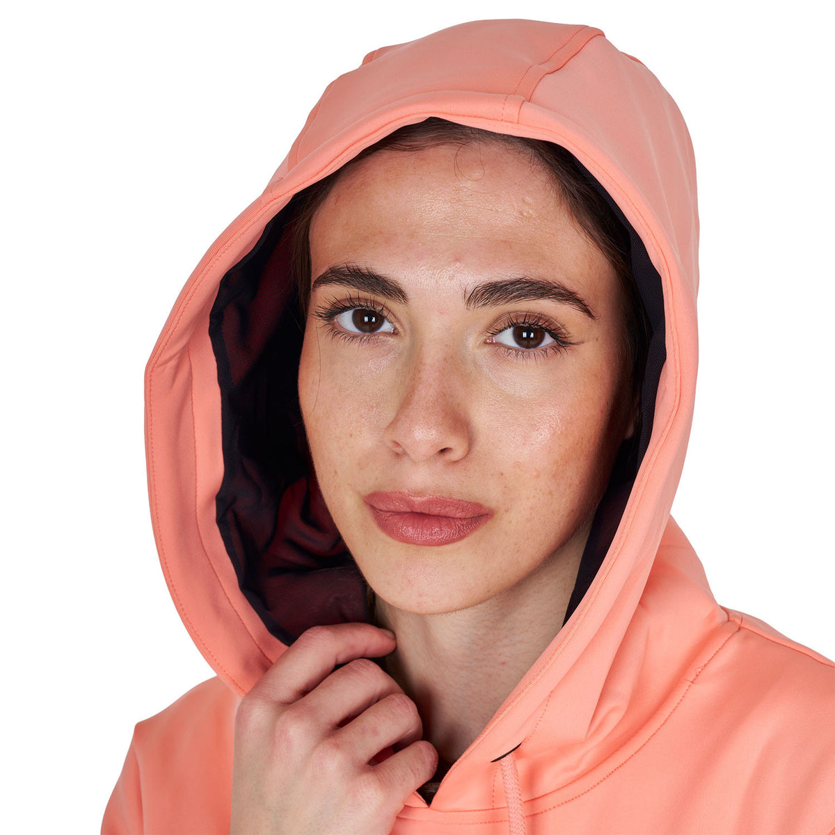 Equestro Women's cut out hoodie